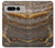 W3886 Gray Marble Rock Hülle Schutzhülle Taschen und Leder Flip für Google Pixel Fold