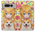 W3918 Baby Corgi Dog Corgi Girl Candy Hülle Schutzhülle Taschen und Leder Flip für Google Pixel Fold