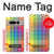 W3942 LGBTQ Rainbow Plaid Tartan Hülle Schutzhülle Taschen und Leder Flip für Google Pixel Fold