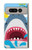 W3947 Shark Helicopter Cartoon Hülle Schutzhülle Taschen und Leder Flip für Google Pixel Fold