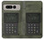 W3959 Military Radio Graphic Print Hülle Schutzhülle Taschen und Leder Flip für Google Pixel Fold