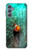 W3893 Ocellaris clownfish Hülle Schutzhülle Taschen und Leder Flip für Samsung Galaxy M34 5G