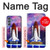 W3913 Colorful Nebula Space Shuttle Hülle Schutzhülle Taschen und Leder Flip für Samsung Galaxy M34 5G