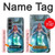 W3911 Cute Little Mermaid Aqua Spa Hülle Schutzhülle Taschen und Leder Flip für Samsung Galaxy S23 FE