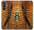 W3951 Tiger Eye Tear Marks Hülle Schutzhülle Taschen und Leder Flip für Samsung Galaxy S23 FE