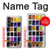 W3956 Watercolor Palette Box Graphic Hülle Schutzhülle Taschen und Leder Flip für Samsung Galaxy S23 FE