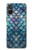 W3809 Mermaid Fish Scale Hülle Schutzhülle Taschen und Leder Flip für Sony Xperia 5 V