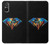 W3842 Abstract Colorful Diamond Hülle Schutzhülle Taschen und Leder Flip für Sony Xperia 5 V