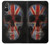 W3848 United Kingdom Flag Skull Hülle Schutzhülle Taschen und Leder Flip für Sony Xperia 5 V