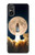 W3859 Bitcoin to the Moon Hülle Schutzhülle Taschen und Leder Flip für Sony Xperia 5 V
