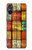 W3861 Colorful Container Block Hülle Schutzhülle Taschen und Leder Flip für Sony Xperia 5 V