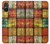 W3861 Colorful Container Block Hülle Schutzhülle Taschen und Leder Flip für Sony Xperia 5 V