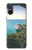W3865 Europe Duino Beach Italy Hülle Schutzhülle Taschen und Leder Flip für Sony Xperia 5 V