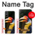 W3876 Colorful Hornbill Hülle Schutzhülle Taschen und Leder Flip für Sony Xperia 5 V