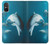 W3878 Dolphin Hülle Schutzhülle Taschen und Leder Flip für Sony Xperia 5 V