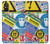 W3960 Safety Signs Sticker Collage Hülle Schutzhülle Taschen und Leder Flip für Sony Xperia 5 V