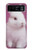 W3870 Cute Baby Bunny Hülle Schutzhülle Taschen und Leder Flip für Motorola Razr 40