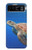 W3898 Sea Turtle Hülle Schutzhülle Taschen und Leder Flip für Motorola Razr 40