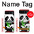 W3929 Cute Panda Eating Bamboo Hülle Schutzhülle Taschen und Leder Flip für Motorola Razr 40
