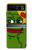 W3945 Pepe Love Middle Finger Hülle Schutzhülle Taschen und Leder Flip für Motorola Razr 40