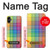 W3942 LGBTQ Rainbow Plaid Tartan Hülle Schutzhülle Taschen und Leder Flip für Samsung Galaxy A05