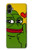 W3945 Pepe Love Middle Finger Hülle Schutzhülle Taschen und Leder Flip für Samsung Galaxy A05