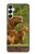 W3917 Capybara Family Giant Guinea Pig Hülle Schutzhülle Taschen und Leder Flip für Samsung Galaxy A05s