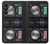 W3931 DJ Mixer Graphic Paint Hülle Schutzhülle Taschen und Leder Flip für Samsung Galaxy A05s