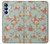 W3910 Vintage Rose Hülle Schutzhülle Taschen und Leder Flip für Samsung Galaxy A15 5G