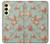 W3910 Vintage Rose Hülle Schutzhülle Taschen und Leder Flip für Samsung Galaxy A25 5G