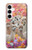 W3916 Alpaca Family Baby Alpaca Hülle Schutzhülle Taschen und Leder Flip für Samsung Galaxy A35 5G