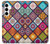 W3943 Maldalas Pattern Hülle Schutzhülle Taschen und Leder Flip für Samsung Galaxy A35 5G