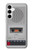W3953 Vintage Cassette Player Graphic Hülle Schutzhülle Taschen und Leder Flip für Samsung Galaxy A35 5G