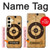 W3894 Paper Gun Shooting Target Hülle Schutzhülle Taschen und Leder Flip für Samsung Galaxy S24