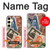 W3900 Stamps Hülle Schutzhülle Taschen und Leder Flip für Samsung Galaxy S24