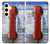 W3925 Collage Vintage Pay Phone Hülle Schutzhülle Taschen und Leder Flip für Samsung Galaxy S24