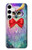 W3934 Fantasy Nerd Owl Hülle Schutzhülle Taschen und Leder Flip für Samsung Galaxy S24 Plus