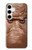 W3940 Leather Mad Face Graphic Paint Hülle Schutzhülle Taschen und Leder Flip für Samsung Galaxy S24 Plus