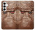 W3940 Leather Mad Face Graphic Paint Hülle Schutzhülle Taschen und Leder Flip für Samsung Galaxy S24 Plus