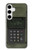 W3959 Military Radio Graphic Print Hülle Schutzhülle Taschen und Leder Flip für Samsung Galaxy S24 Plus