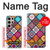 W3943 Maldalas Pattern Hülle Schutzhülle Taschen und Leder Flip für Samsung Galaxy S24 Ultra