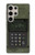 W3959 Military Radio Graphic Print Hülle Schutzhülle Taschen und Leder Flip für Samsung Galaxy S24 Ultra