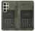 W3959 Military Radio Graphic Print Hülle Schutzhülle Taschen und Leder Flip für Samsung Galaxy S24 Ultra