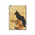 W3229 Vintage Cat Poster Tablet Hülle Schutzhülle Taschen für iPad 10.2 (2021,2020,2019), iPad 9 8 7