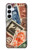 W3900 Stamps Hülle Schutzhülle Taschen und Leder Flip für Samsung Galaxy A55 5G