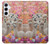 W3916 Alpaca Family Baby Alpaca Hülle Schutzhülle Taschen und Leder Flip für Samsung Galaxy A55 5G