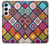 W3943 Maldalas Pattern Hülle Schutzhülle Taschen und Leder Flip für Samsung Galaxy A55 5G