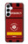 W3957 Emergency Medical Service Hülle Schutzhülle Taschen und Leder Flip für Samsung Galaxy A55 5G