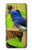 W3839 Bluebird of Happiness Blue Bird Hülle Schutzhülle Taschen und Leder Flip für Samsung Galaxy Xcover7