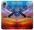 W3841 Bald Eagle Flying Colorful Sky Hülle Schutzhülle Taschen und Leder Flip für Samsung Galaxy Xcover7